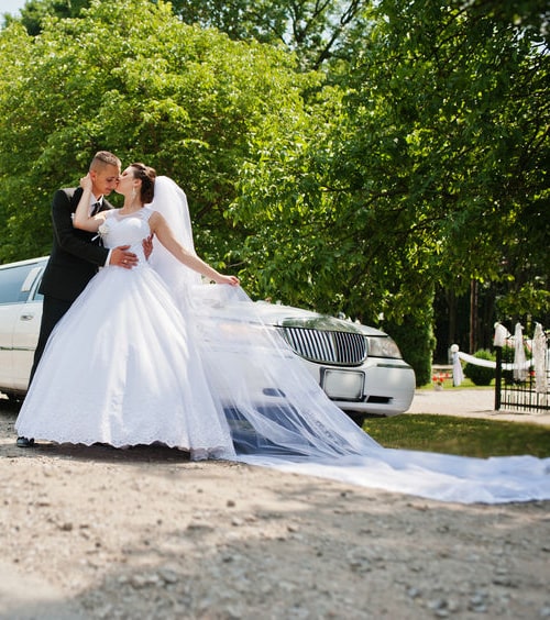 Limo Service Streamwood wedding